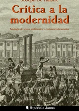 Portada de Crítica a la modernidad