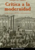 Portada de Crítica a la modernidad