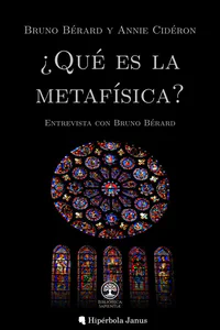 Portada ¿Qué es la metafísica?
