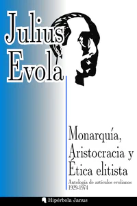 Portada Monarquía, Aristocracia y Ética elitista
