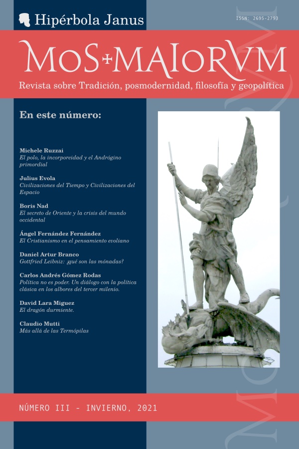 Mos Maiorum, III (Invierno 2021): Revista sobre Tradición, postmodernidad, filosofía y geopolítica, de Hipérbola Janus