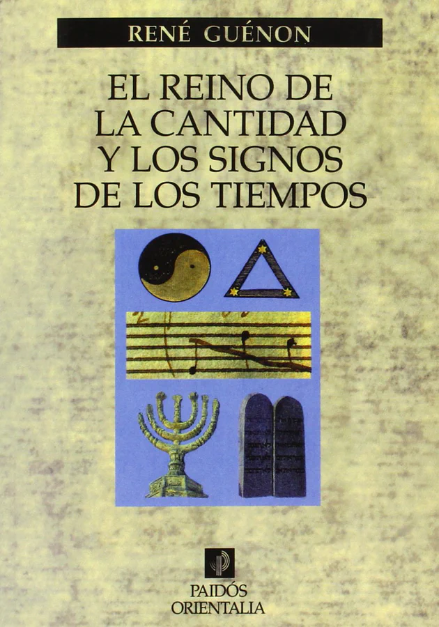 Portada de El reino de la cantidad y los signos de los tiempos