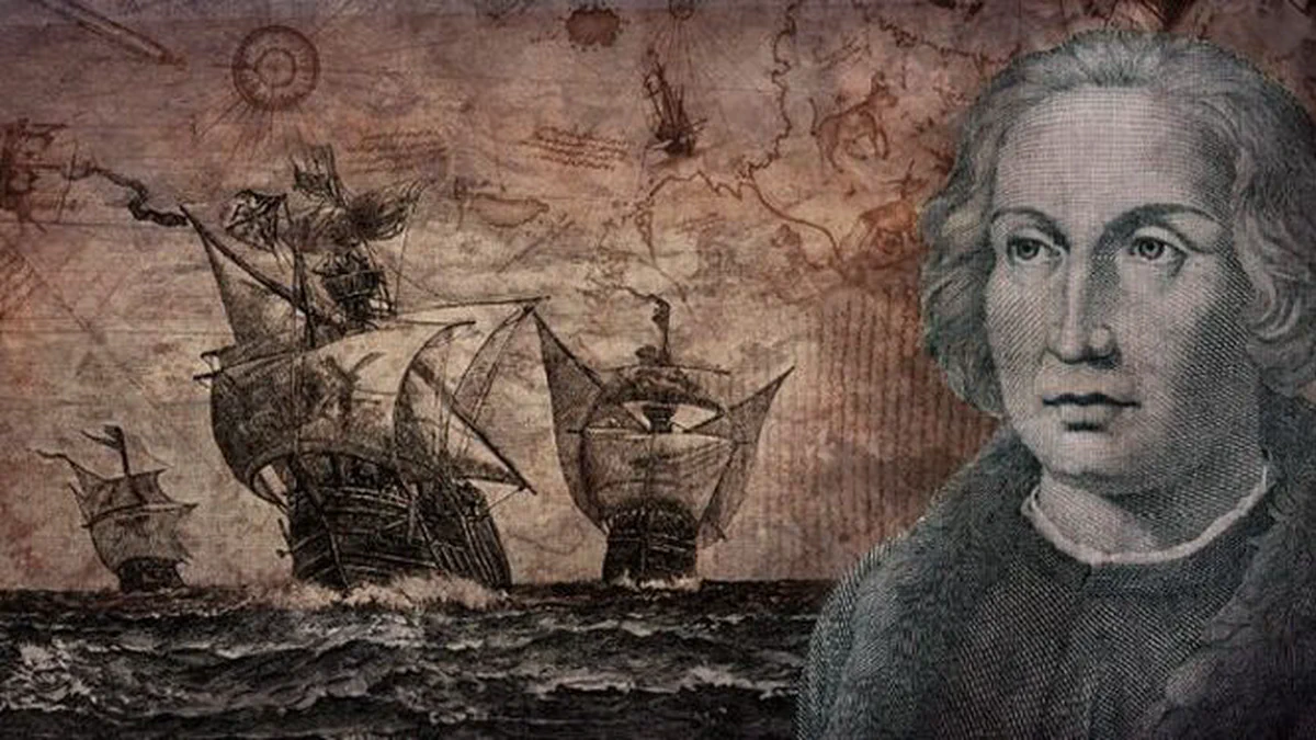 Cover image for Cristóbal Colón, el hombre y el descubridor