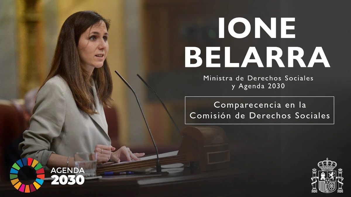 Ione Belarra: Ministra de Derechos Sociales y Agenda 2030 (2021-2023).