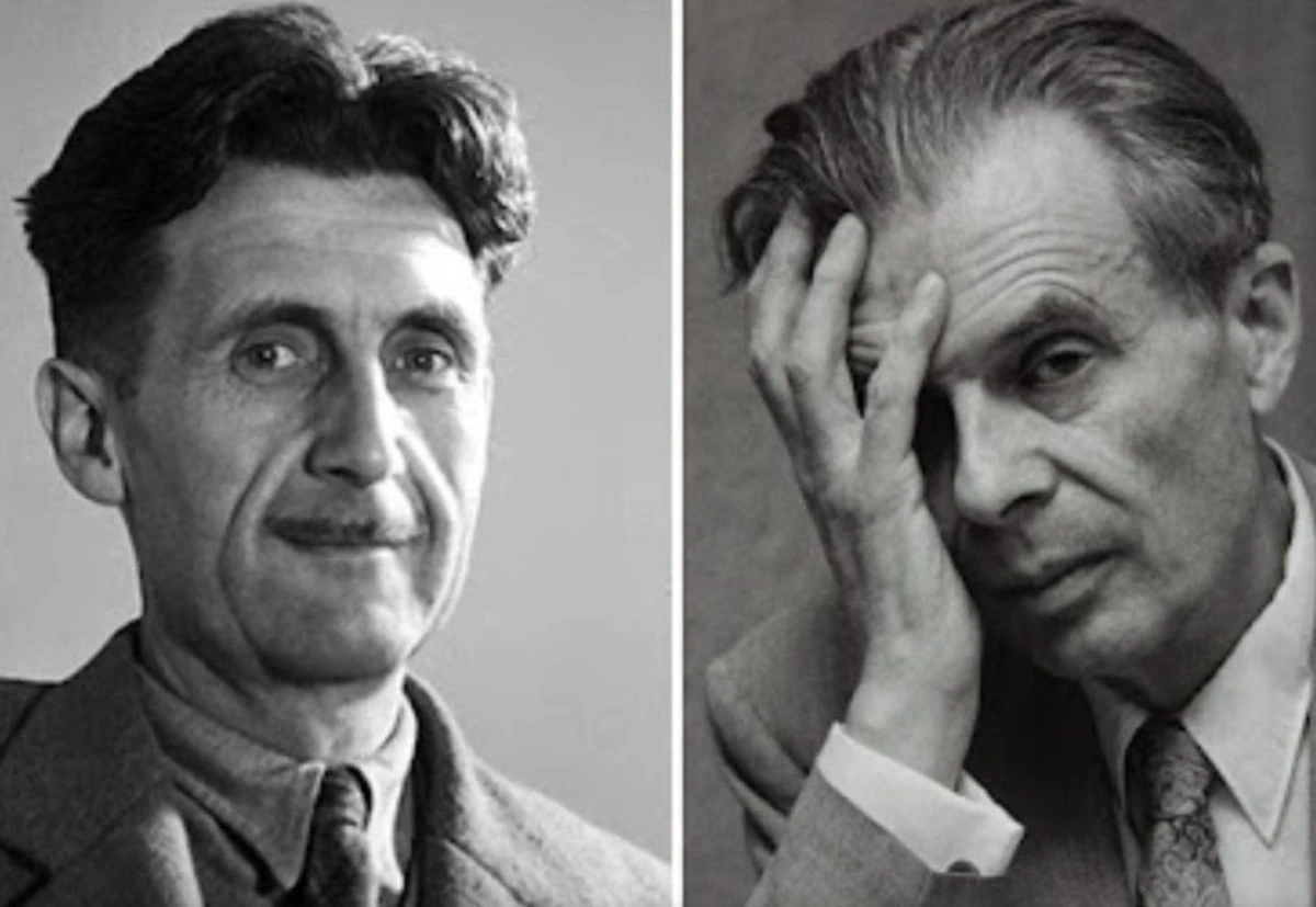 George Orwell y Aldous Huxley, los autores de literatura fantástica más visionarios y famosos del siglo XX