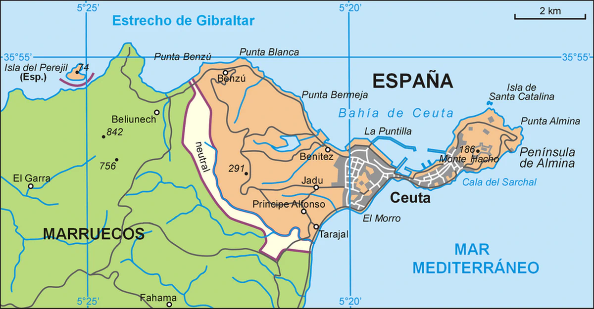 El enemigo del sur: el asalto de Ceuta