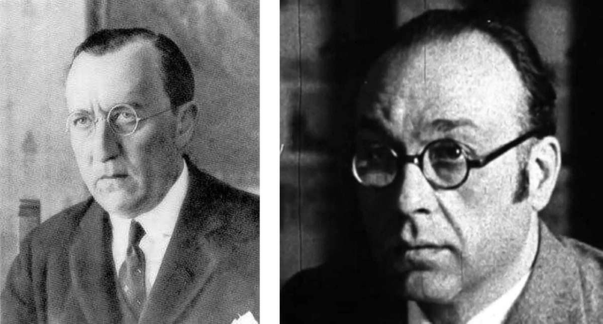 Ramiro de Maeztu y Manuel García Morente respectivamente. Trayectorias paralelas, de la adhesión al liberalismo y la modernidad a su rechazo total.