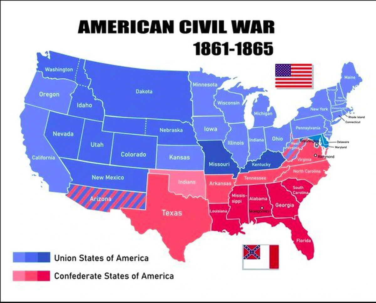 La guerra civil estadounidense (1861-1865): una visión alternativa
