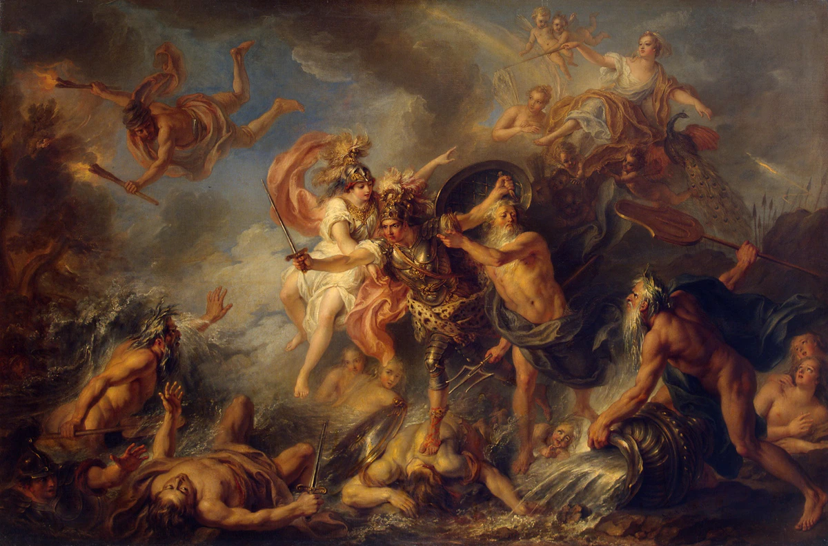 Aquiles como arquetipo ideal del héroe pre-moderno.