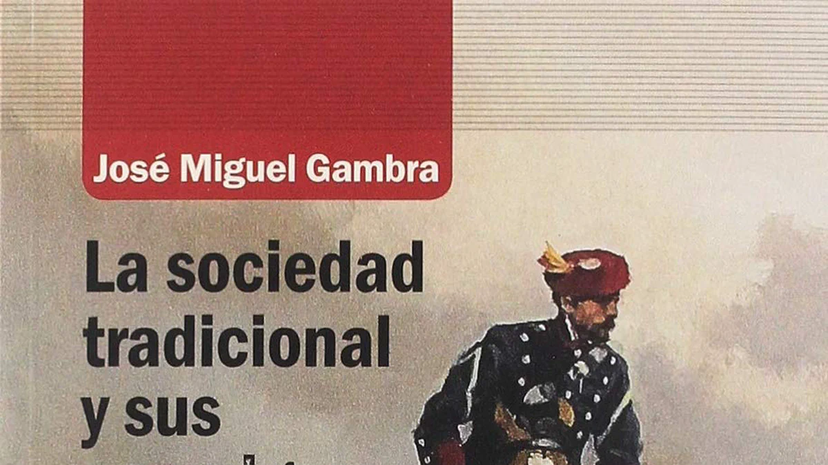 Cover image for «La sociedad tradicional y sus enemigos», de José Miguel Gambra