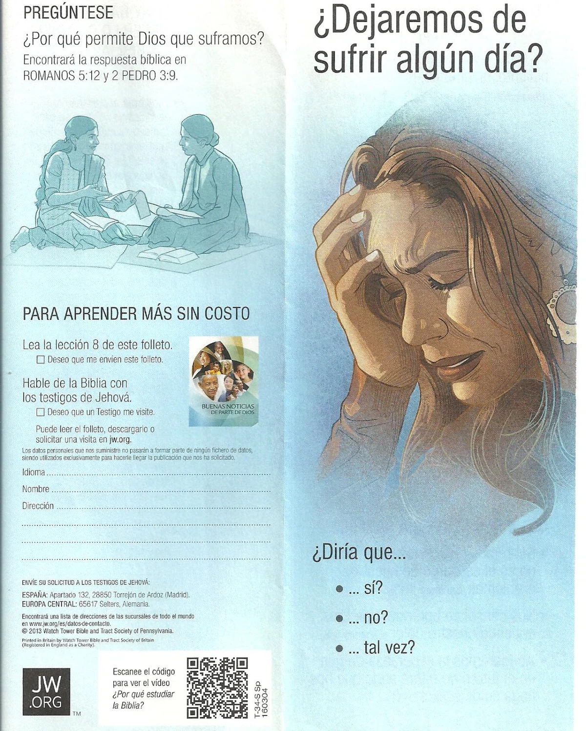 Los testigos de Jehová: pseudoespiritualidad, sectarismo y negocio