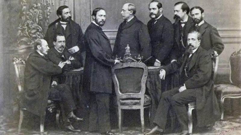 Burgueses catalanes a finales del siglo XIX. Burgueses catalanes a finales del siglo XIX.