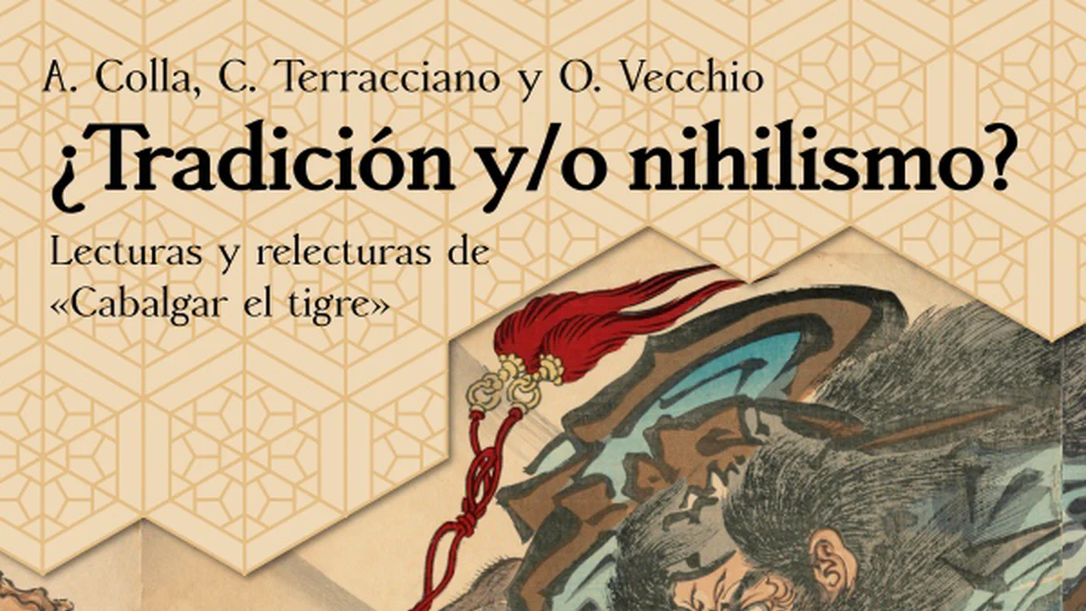 Cover image for ¿Tradición y/o nihilismo?: Lecturas y relecturas de «Cabalgar el tigre»