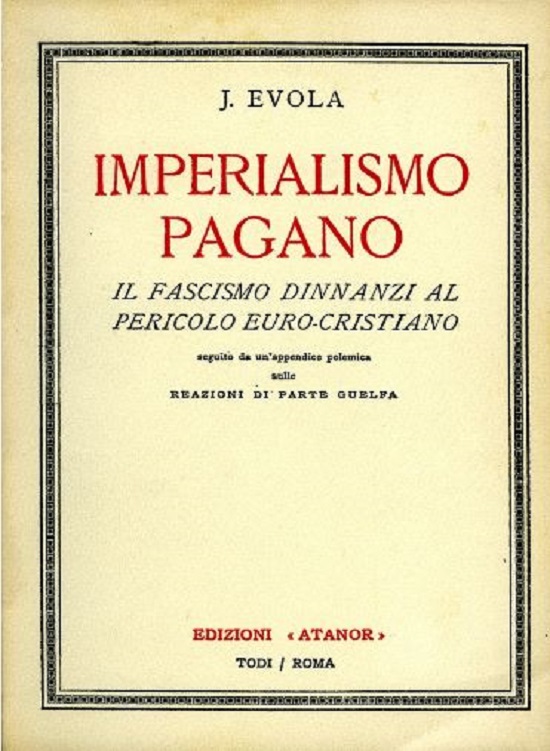 Edición original de Imperialismo pagano publicada en 1928.