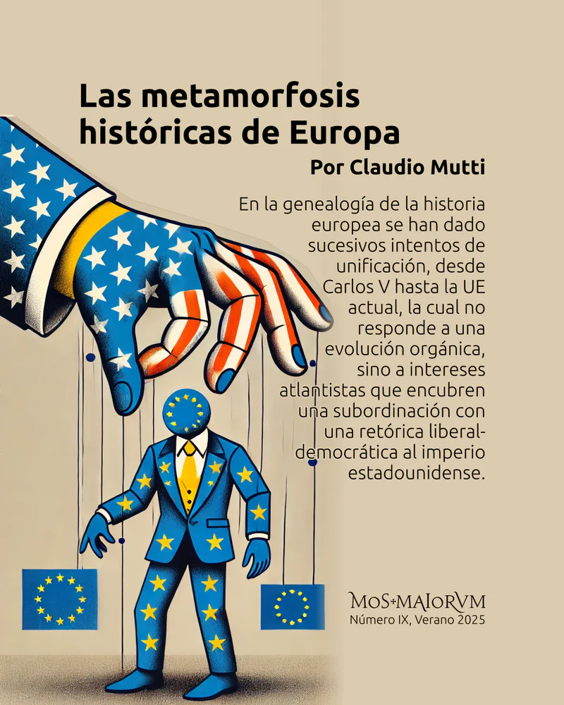 Las metamorfosis históricas de Europa