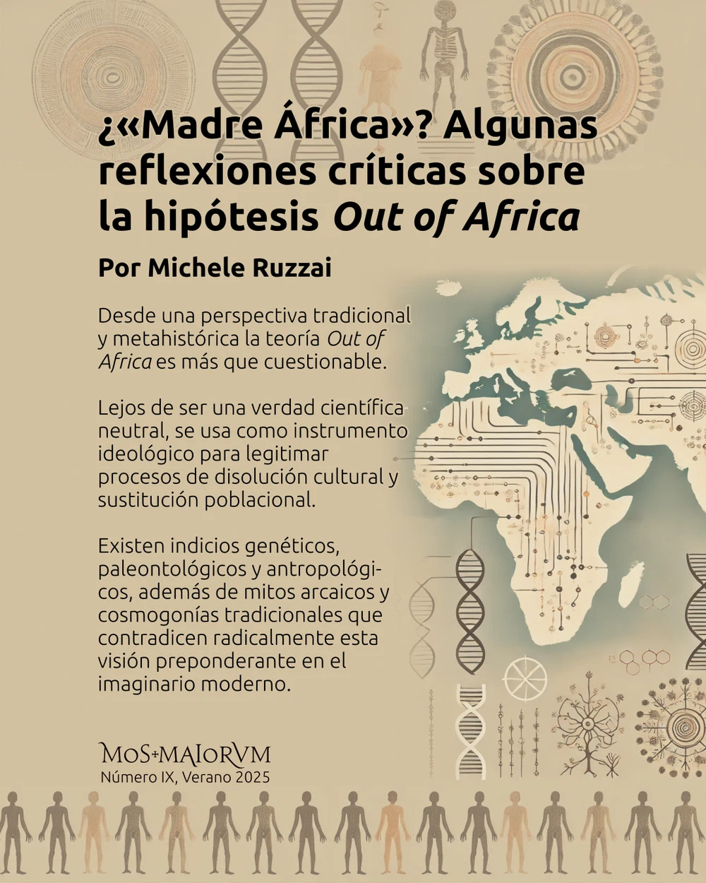 ¿«Madre África»? Algunas reflexiones críticas sobre la hipótesis _Out of Africa_